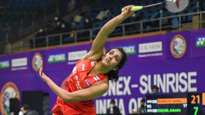File photo of PV Sindhu (PTI) File photo of PV Sindhu (PTI)