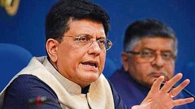 Union minister Piyush Goyal