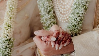 The wedding ceremony was attended by only the closest friends and family. The wedding ceremony was attended by only the closest friends and family.