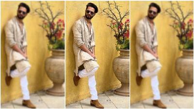 Shahid Kapoor in a Kunal Rawal ensemble. (Photo: Instagram/kunalrawalofficial) Shahid Kapoor in a Kunal Rawal ensemble. (Photo: Instagram/kunalrawalofficial)