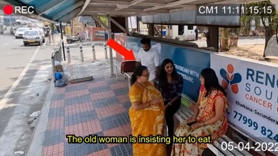 The image is taken from the video that is being shared with a &nbsp;false claim. (YouTube/3RD EYE)