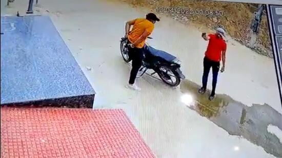 Two booked for firing six gunshots at a liquor traders house in Pataudi