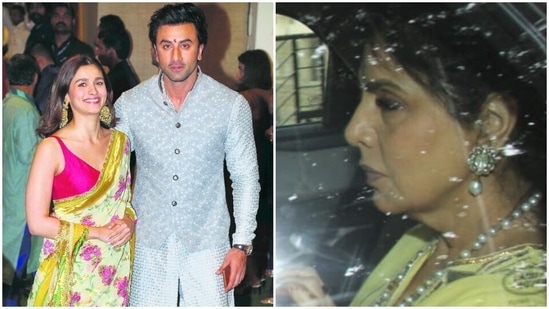 Ranbir Kapoor, Alia Bhatt wedding live updates: Neetu Kapoor arrives at the venue.