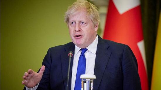 British Prime Minister Boris Johnson’s visit to India has been in the pipeline for several months. He called off two trips to India last year -- in January, when he was to be the chief guest at the Republic Day celebrations, due to a spike in Covid-19 cases in the UK, and in April, when India was hit by a deadly second wave. (REUTERS PHOTO.)