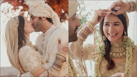 Alia Bhatt wore an elegant Sabyasachi sari for her wedding with Ranbir  Kapoor | Vogue India