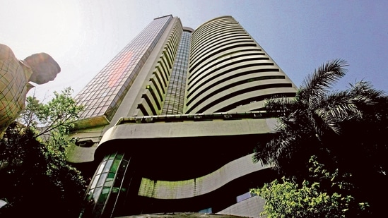 Sensex drops over 200 points to end at 58,339, Nifty closes below 17,500.(HT_PRINT)