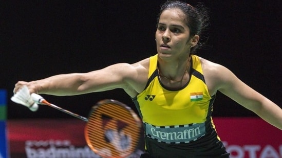A file photo of Saina Nehwal.(AP)