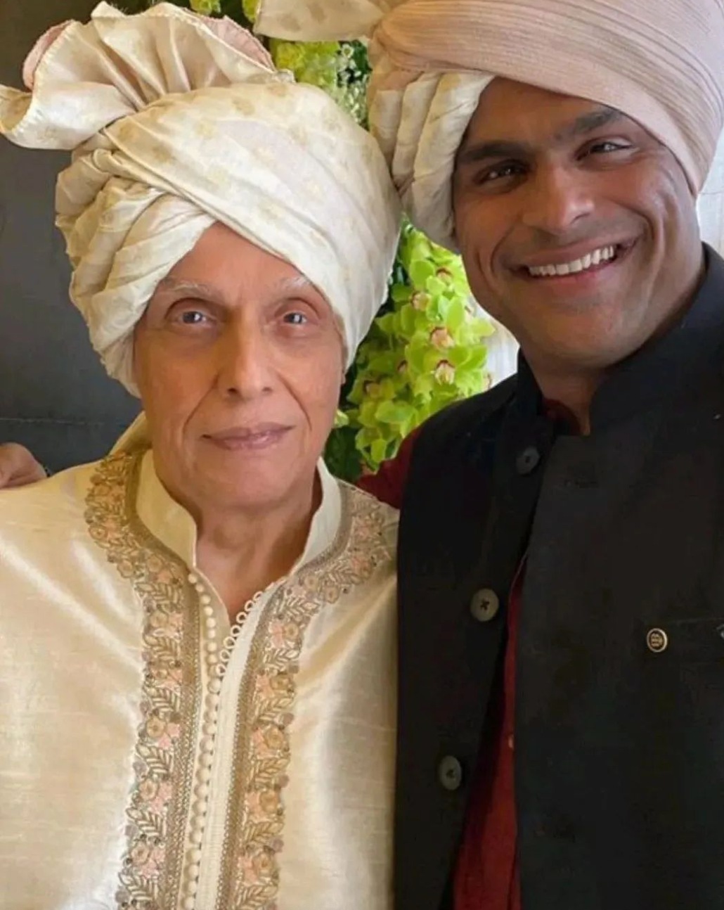 Mahesh Bhatt with Rahul Bhatt. Mahesh Bhatt with Rahul Bhatt.