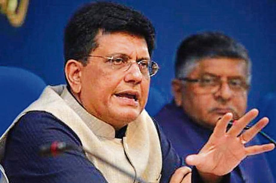 Union minister Piyush Goyal.