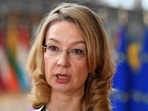 Finland's Minister of European Affairs Tytti Tuppurainen said her country would "highly likely" apply for NATO membership. Finland's Minister of European Affairs Tytti Tuppurainen said her country would "highly likely" apply for NATO membership.