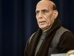 Defence minister Rajnath Singh. Defence minister Rajnath Singh.