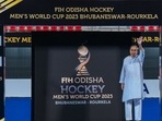 Naveen Patnaik ji unveiled the Logo at the iconic Kalinga Stadium. (Hockey India) Naveen Patnaik ji unveiled the Logo at the iconic Kalinga Stadium. (Hockey India)