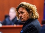 US actor Johnny Depp appears in court during the $50 million Depp vs Heard defamation trial.(AFP) US actor Johnny Depp appears in court during the $50 million Depp vs Heard defamation trial.(AFP)