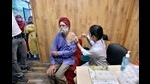 On Friday, 885 Covid booster doses were administered in Punjab, including healthcare workers and 60 year-plus category people, who have been provided vaccines free of cost in government facilities. (HT FIle Photo) On Friday, 885 Covid booster doses were administered in Punjab, including healthcare workers and 60 year-plus category people, who have been provided vaccines free of cost in government facilities. (HT FIle Photo)
