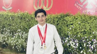 Chandigarh’s Jaiveer Makkar won an individual gold and team silver in Delhi Horse Show 2022. (HT Photo)