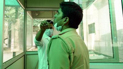 With 44 and 18 new cases, Gautam Budh Nagar and Ghaziabad contributed to about 69% of the Covid cases reported in Uttar Pradesh on Thursday. (Sunil Ghosh/HT Photo) With 44 and 18 new cases, Gautam Budh Nagar and Ghaziabad contributed to about 69% of the Covid cases reported in Uttar Pradesh on Thursday. (Sunil Ghosh/HT Photo)