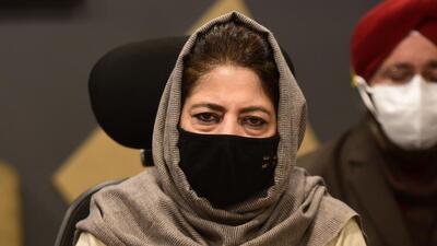 People’s Democratic Party president Mehbooba Mufti said that BJP has wrecked the idea of India. (HT file photo) People’s Democratic Party president Mehbooba Mufti said that BJP has wrecked the idea of India. (HT file photo)