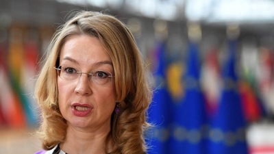 Finland's Minister of European Affairs Tytti Tuppurainen said her country would "highly likely" apply for NATO membership. (AFP) Finland's Minister of European Affairs Tytti Tuppurainen said her country would "highly likely" apply for NATO membership. (AFP)