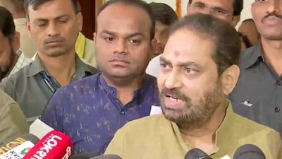 Maharashtra energy minister Nitin Raut. (Twitter/ANI) Maharashtra energy minister Nitin Raut. (Twitter/ANI)