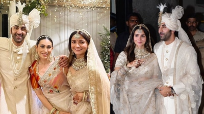 Ranbir Kapoor and Alia Bhatt chose white for their wedding. Ranbir Kapoor and Alia Bhatt chose white for their wedding. 