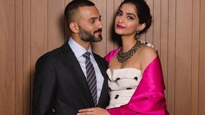 File photo of Sonam Kapoor and husband Anand Ahuja. File photo of Sonam Kapoor and husband Anand Ahuja.