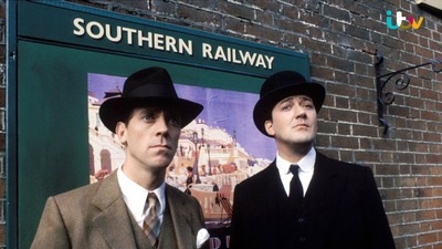 Hugh Laurie and Stephen Fry together in Jeeves and Wooster in 1993. (ITV/Rex Features) Hugh Laurie and Stephen Fry together in Jeeves and Wooster in 1993. (ITV/Rex Features)