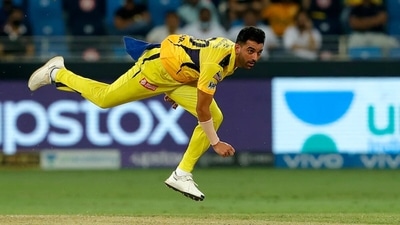 Deepak Chahar. (IPL) Deepak Chahar. (IPL)
