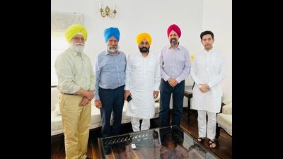 UK MP Dhesi discusses NRi issues with CM Bhagwant Mann (Ht)