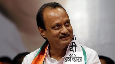 The NCP will also host a meeting with party workers at Dudhane lawns, Karvenagar. Deputy chief minister Ajit Pawar (in pic) and party state president Jayant Patil will be present at the meeting. (HT FILE PHOTO)