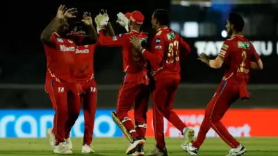 PBKS players in action during IPL 2022. (IPL) PBKS players in action during IPL 2022. (IPL)