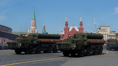 India ordered five S-400 missile systems from Russia for ₹39,000 crore in October 2018. (REUTERS) India ordered five S-400 missile systems from Russia for ₹39,000 crore in October 2018. (REUTERS)