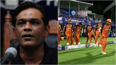 Rashid Latif; SRH players in action in IPL 2022. (Twitter/IPL) Rashid Latif; SRH players in action in IPL 2022. (Twitter/IPL)