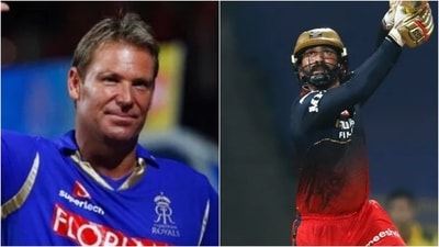 Shane Warne; Dinesh Karthik (IPL) Shane Warne; Dinesh Karthik (IPL)