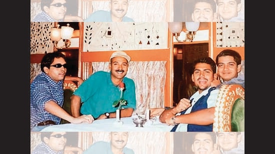 With my fellow assistant directors of Hum Tum Pe Marte Hain