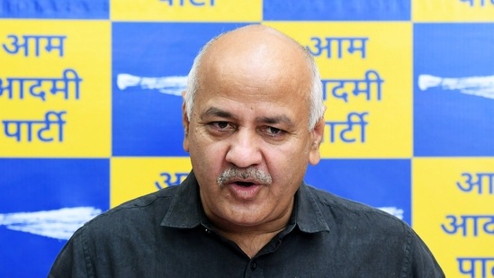 Manish Sisodia said the Himachal government had been scared of AAP's announcement of fighting the 2022 assembly election and hence came up with the freebies.(ANI file photo)