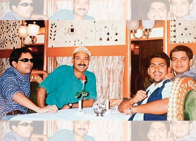 With my fellow assistant directors of Hum Tum Pe Marte Hain With my fellow assistant directors of Hum Tum Pe Marte Hain