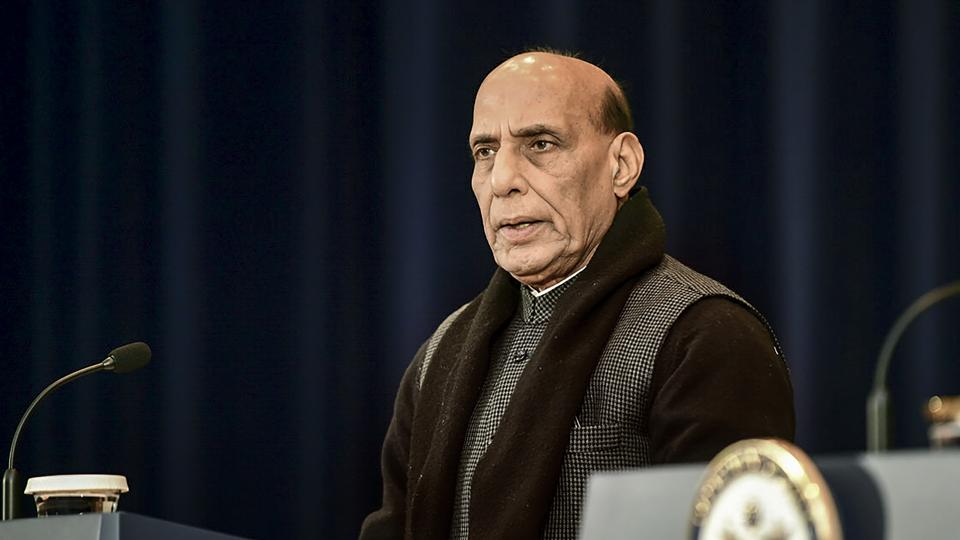 Defence minister Rajnath Singh. (PTI photo) Defence minister Rajnath Singh. (PTI photo)