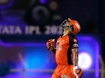 Rahul Tripathi of the Sunrisers Hyderabad celebrates his half century during the Indian Premier League 2022 match between Sunrisers Hyderabad and Kolkata Knight Riders Rahul Tripathi of the Sunrisers Hyderabad celebrates his half century during the Indian Premier League 2022 match between Sunrisers Hyderabad and Kolkata Knight Riders