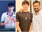 R Madhavan's son Vedaant Madhavan son the silver medal in Danish Open swimming.