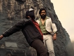 KGF Chapter 2 box office day 2 collection: Yash in a still from the movie. KGF Chapter 2 box office day 2 collection: Yash in a still from the movie.