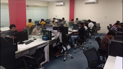 Police said they received a tip-off following which they raided the call centre and caught the employees making calls and duping people. (Sourced) Police said they received a tip-off following which they raided the call centre and caught the employees making calls and duping people. (Sourced)