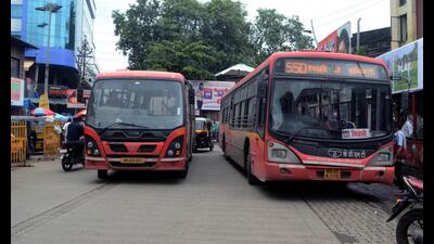 The buses and bus stops of Kalyan Dombivli Municipal Transport will be operated under the Integrated Transit Management System. (HT FILE PHOTO) The buses and bus stops of Kalyan Dombivli Municipal Transport will be operated under the Integrated Transit Management System. (HT FILE PHOTO)