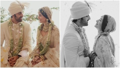 Unseen pictures from Alia Bhatt and Ranbir Kapoor's wedding.