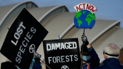 Climate change protesters block central Paris square to protest election choices (Image for representation) (AP Photo)