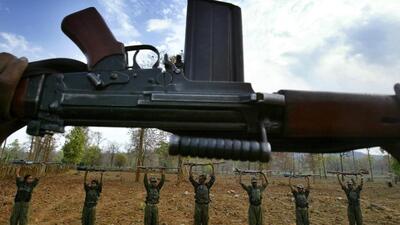 Bastar IGP Sundarraj P said the Maoist claim alleging use of drones by security forces to strike their hideouts was part of their propaganda. (AP File Photo) Bastar IGP Sundarraj P said the Maoist claim alleging use of drones by security forces to strike their hideouts was part of their propaganda. (AP File Photo)