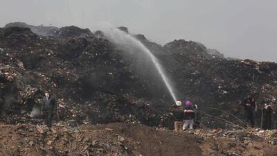 We have two tasks at hand: one is to clear the existing dump, and the other is to ensure that new garbage does not pile up on the site. (HT File) We have two tasks at hand: one is to clear the existing dump, and the other is to ensure that new garbage does not pile up on the site. (HT File)