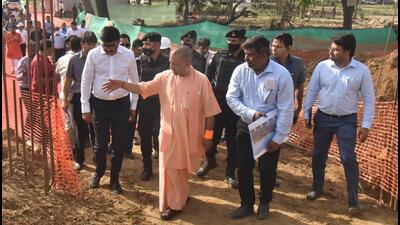 UP Chief Minister Yogi Adityanath on Saturday put all National Capital Region (NCR) districts of Uttar Pradesh on alert. (PTI PHOTO.)