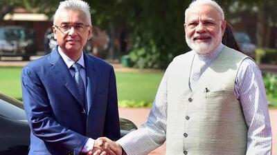 Mauritius Prime Minister Pravind Kumar Jugnauth will arrive in India on Sunday for a week-long visit. (HT PHOTO.)