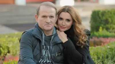 Oksana Marchenko and Viktor Medvedchuk (Facebook/Oksana Marchenko) Oksana Marchenko and Viktor Medvedchuk (Facebook/Oksana Marchenko)