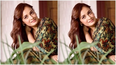 Dia played muse to fashion designer Punit Balana and picked a stunning maxi dress for the pictures. (Instagram/@diamirzaofficial)